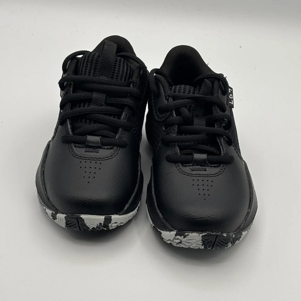 Under Armour UA PS Lockdown 7 Shoes Unisex Size 11K Black White 3028514-004